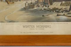 American Victorian Landscape of Winter Morning - 4516319