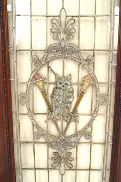 American Victorian Mahogany Owl Window - 4321369
