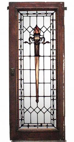 American Victorian Mahogany Torch Windows - 4321360