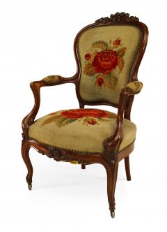 American Victorian Needlepoint 11 Piece Living Room Set - 4169780