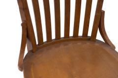 American Victorian Oak Swivel Chair - 1420869