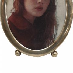 American Victorian Oval Silver Picture Frame - 3199458