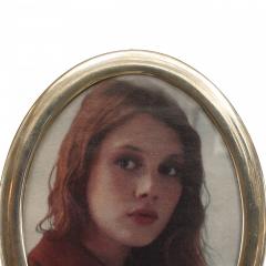 American Victorian Oval Silver Picture Frame - 3199459