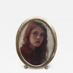 American Victorian Oval Silver Picture Frame - 3207719