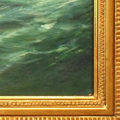 American Victorian Paddleboat Painting - 4517048