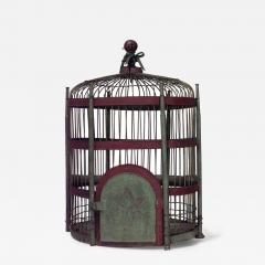 American Victorian Painted Bird Cage - 3207717