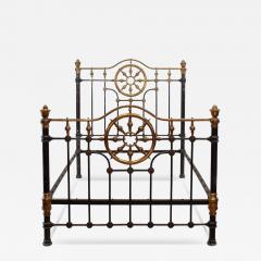 American Victorian Painted Brass Full Bed - 4643948