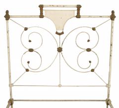 American Victorian Painted Iron Full size Bed - 4171190