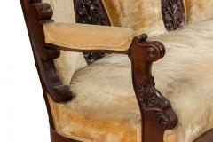 American Victorian Rosewood Settee - 4628995