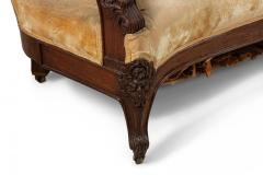 American Victorian Rosewood Settee - 4628997
