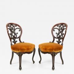 American Victorian Rosewood Side Chair - 4186284