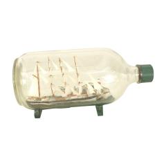 American Victorian Ship and Lighthouse in a Bottle - 4709051