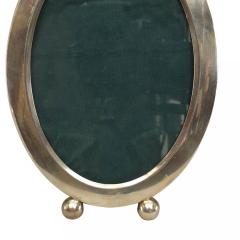American Victorian Silver Oval Picture Frame - 4675588