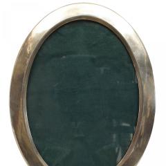 American Victorian Silver Oval Picture Frame - 4675589
