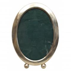 American Victorian Silver Oval Picture Frame - 4741860