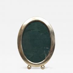 American Victorian Silver Oval Picture Frame - 4741886
