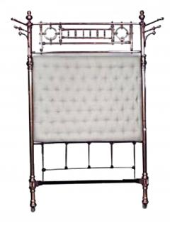 American Victorian Style Brass Full Size Bed - 4630791