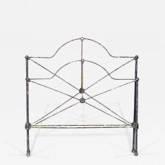 American Victorian Style Iron Twin Bed - 4692399