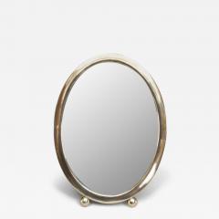 American Victorian Style Silver Oval Picture Frame - 4742220