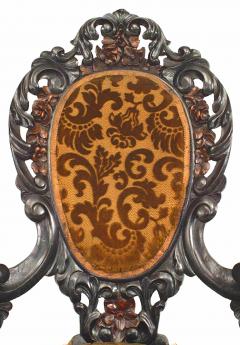 American Victorian Velvet Arm Chair - 1404085