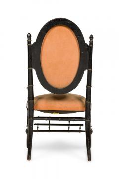 American Victorian Velvet Arm Chair - 4664451