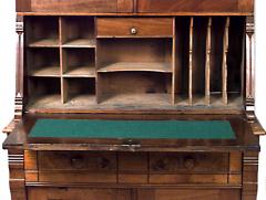 American Victorian Walnut Secretary - 2799099