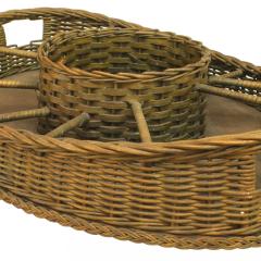 American Victorian Wicker Sectional Tray - 4321514