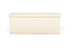 American Vintage White and Cream Swirl Upholstered 3 Piece Sectional Sofa - 2794137
