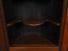 American Walnut Corner Cupboard - 4141149