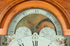 American Walnut Tall Case Clock by Solomon Gorgas - 4137333