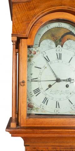 American Walnut Tall Case Clock by Solomon Gorgas - 4137383