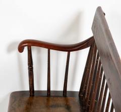 American Windsor Faux Bamboo Spindled 8 Leg Settee - 4581038