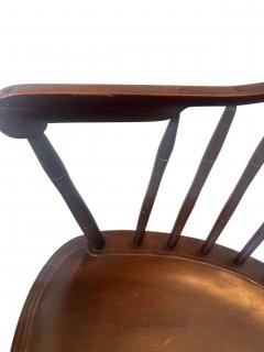 American Windsor style hoop back armchair - 4665516