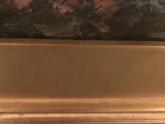 Americana Landscape Oil on Canvas Painting Signed P Paul Framed - 3462209