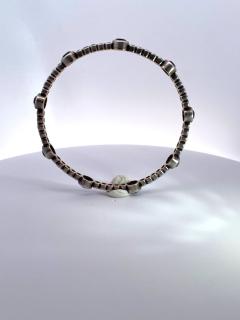 Amethyst Bangle Bracelet 19th Century 15K - 3584991