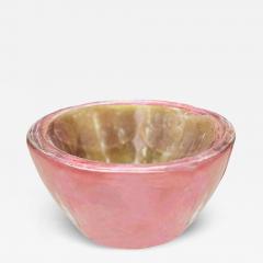 Amethyst and Pink Murano Glass Bowl with Avventurina - 4127786