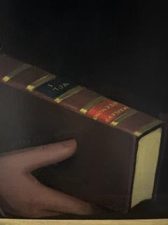 Ammi Phillips Portrait of A Gentleman holding a book of Wesley s sermons - 4087013