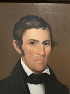 Ammi Phillips Portrait of A Gentleman holding a book of Wesley s sermons - 4087015