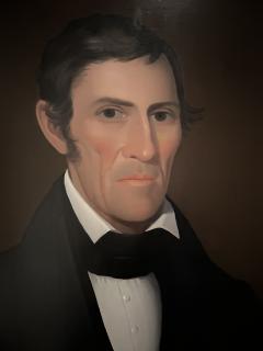Ammi Phillips Portrait of A Gentleman holding a book of Wesley s sermons - 4087018