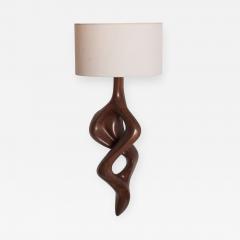 Amorph Nomi Sconces Natural Walnut with Ivory shade - 1039605