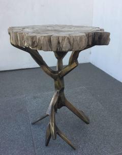 Amparo Calderon Tapia One of a Kind Bronzed Side Table by Amparo Calderon Tapia - 580750