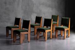 Amsterdam School Art Deco Dining Chairs Netherlands 1920s - 4298885