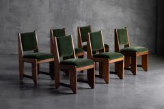 Amsterdam School Art Deco Dining Chairs Netherlands 1920s - 4298887