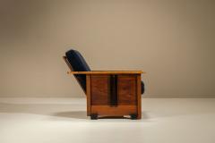 Amsterdam School Lounge Chair with Adjustable Backrest The Netherlands 1930s - 4570485