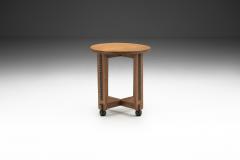 Amsterdam School Oak Coffee Table The Netherlands 1930s - 2717706