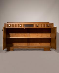 Amsterdam School Oak Sideboard with Coromandel Inlays 1920 1930 - 4406682