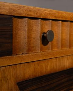 Amsterdam School Oak Sideboard with Coromandel Inlays 1920 1930 - 4406686