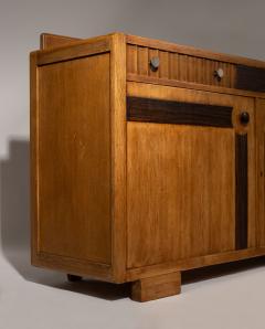 Amsterdam School Oak Sideboard with Coromandel Inlays 1920 1930 - 4406690