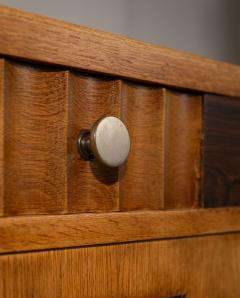 Amsterdam School Oak Sideboard with Coromandel Inlays 1920 1930 - 4406692