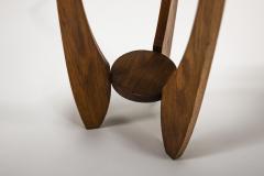 Amsterdam School Side Plant Table in Oak 1930s - 3444761